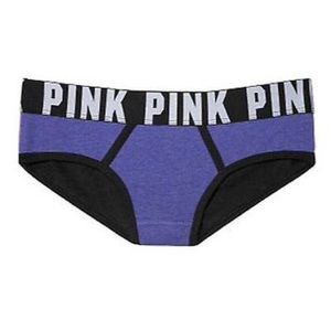 TWO Victoria's Secret PINK Logo Cheekies